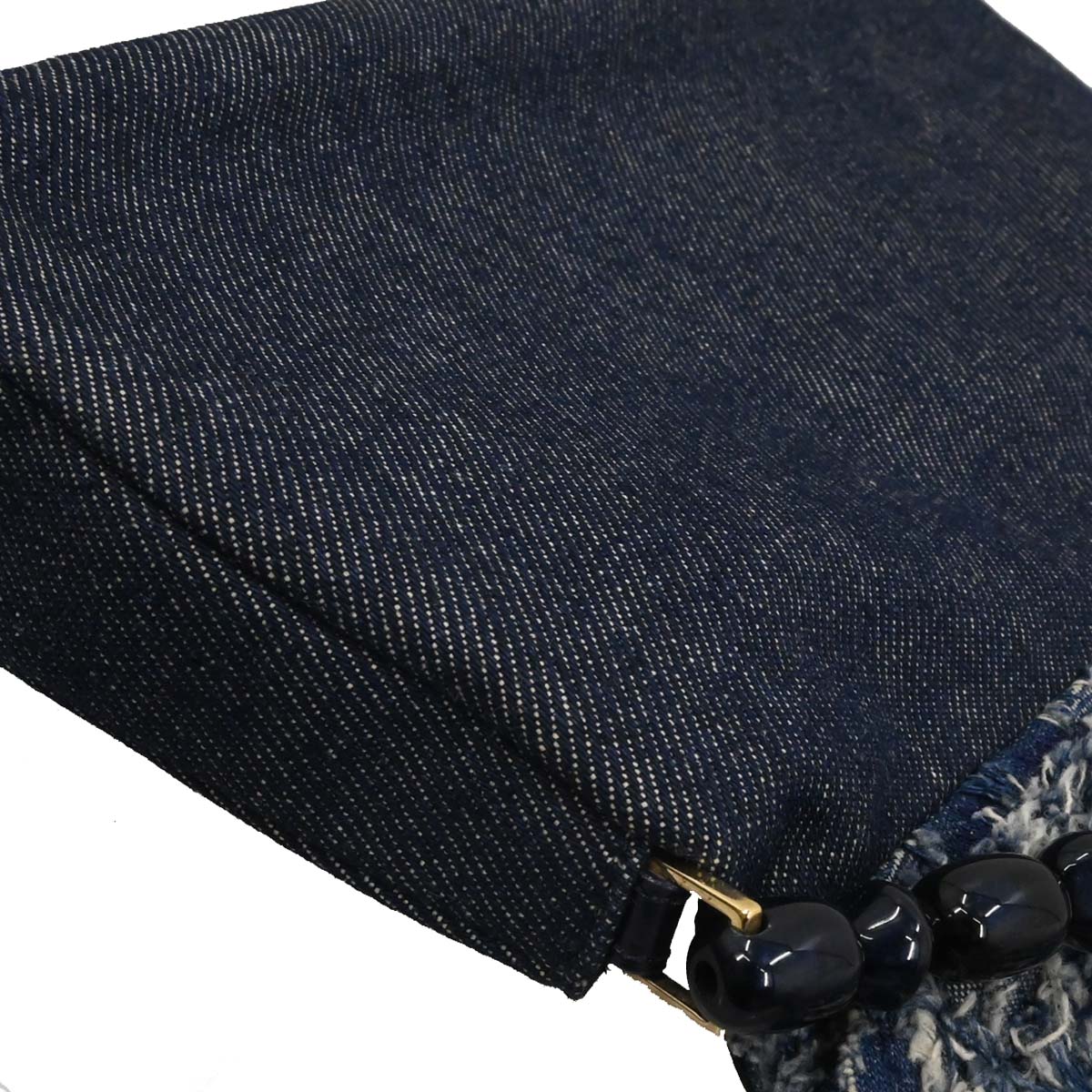 Christian Dior Blue Denim Malice Handbag