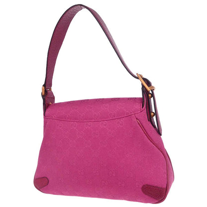 Gucci Pink Horsebit GG Handbag