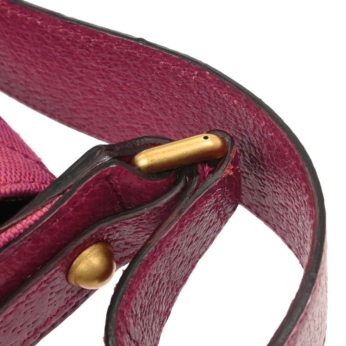 Gucci Pink Horsebit GG Handbag