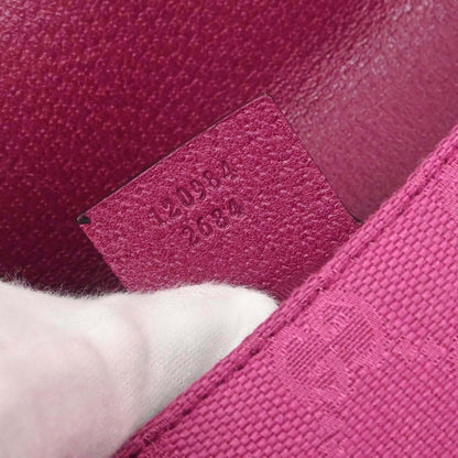 Gucci Pink Horsebit GG Handbag