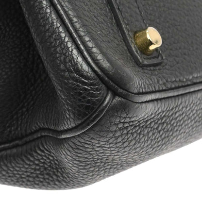 Hermes Black Togo Birkin 35 Handbag