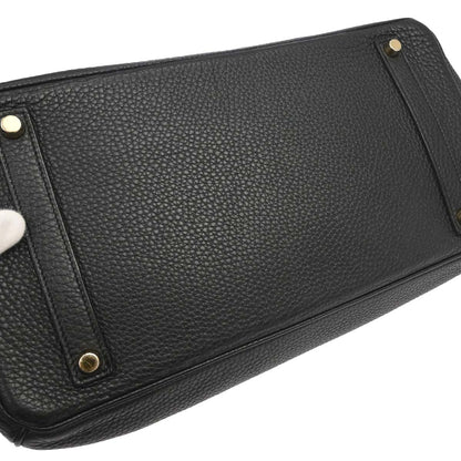 Hermes Black Togo Birkin 35 Handbag