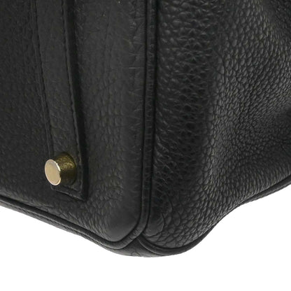 Hermes Black Togo Birkin 35 Handbag