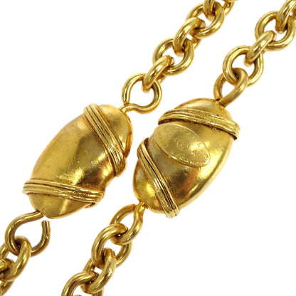 Chanel Chain Necklace Gold 94A