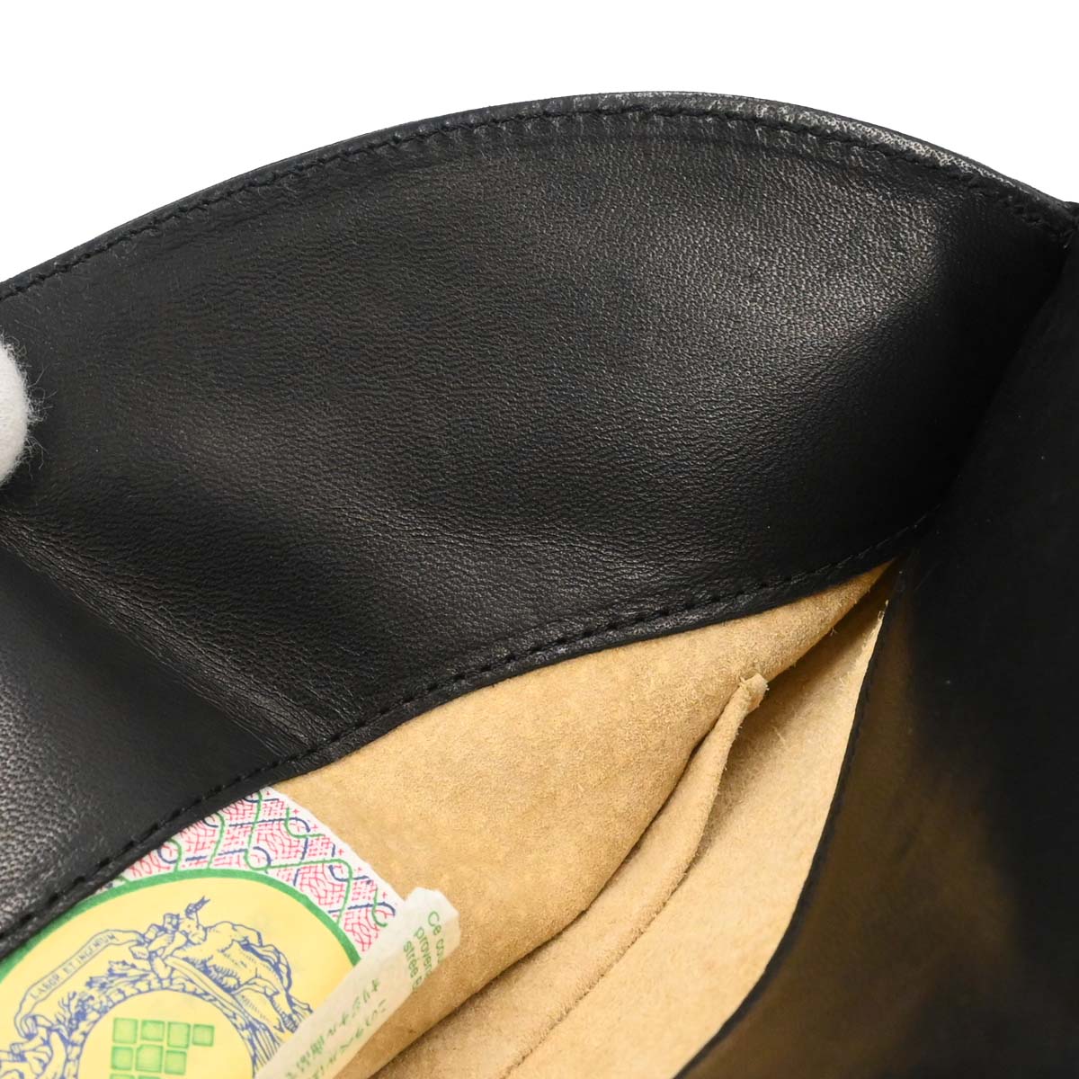 Bottega Veneta Black Lambskin Intrecciato Clutch Bag