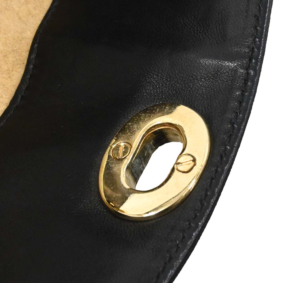 Bottega Veneta Black Lambskin Intrecciato Clutch Bag