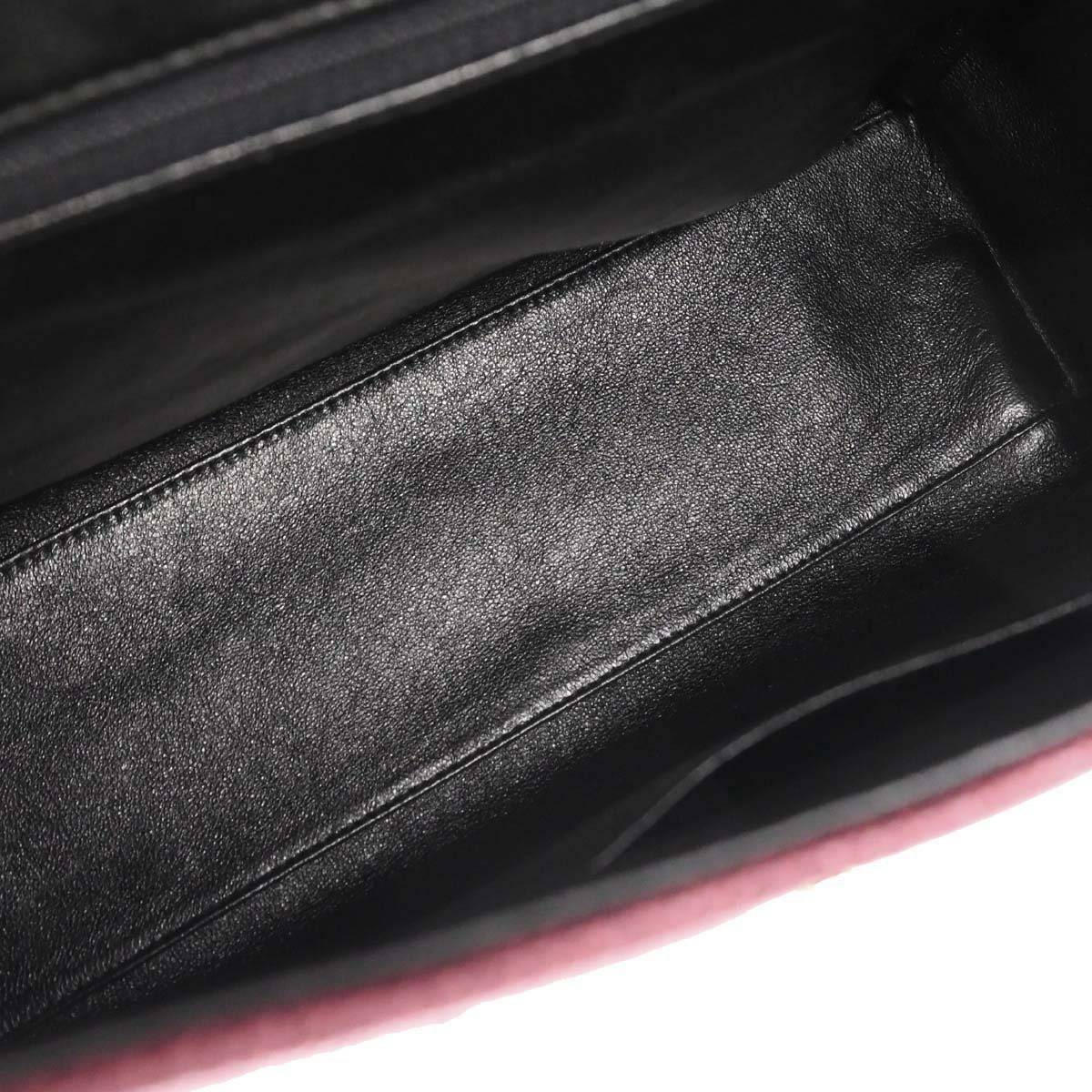 Chanel 1991-1994 Bordeaux Caviar Skin Shoulder Bag