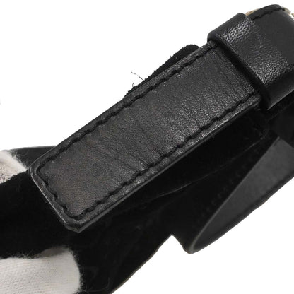 Celine Black Suede C Macadam Handbag