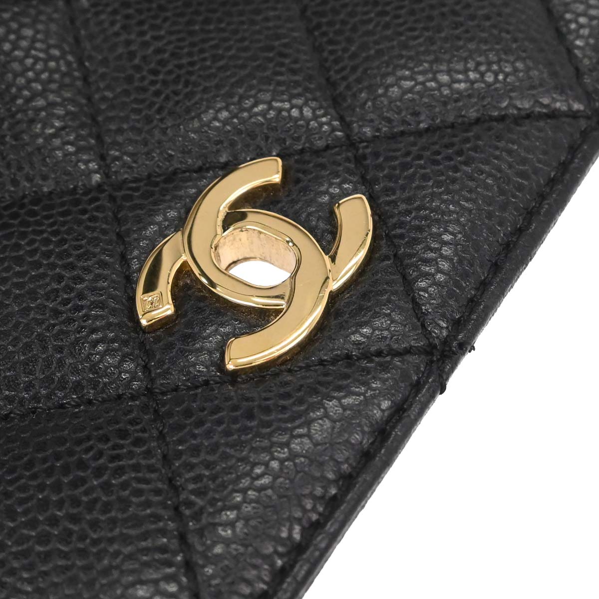 Chanel Black Caviar Skin Kelly Top Handle Handbag
