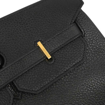 Hermes Black Ardennes Birkin 40 Handbag