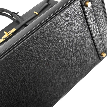 Hermes Black Ardennes Birkin 40 Handbag