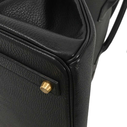 Hermes Black Ardennes Birkin 40 Handbag