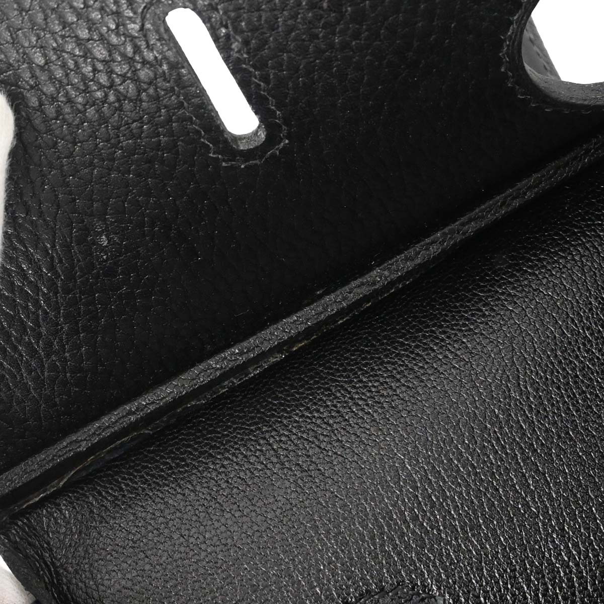 Hermes Black Ardennes Birkin 40 Handbag