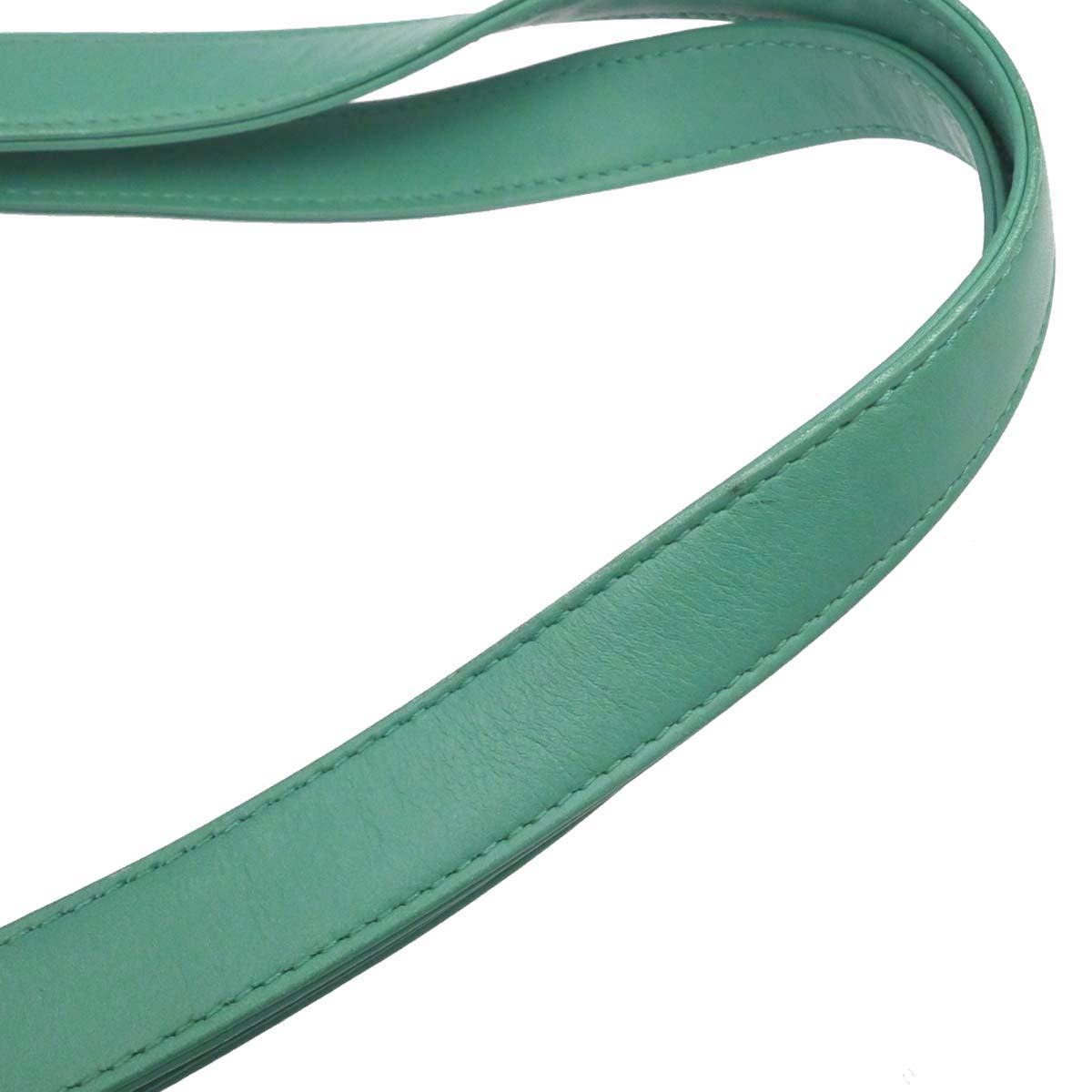 Chanel Green Lambskin Tote Handbag