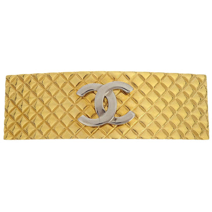 Chanel Barrette Hair Accessories Gold 71/98P