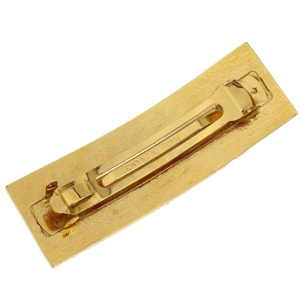 Chanel Barrette Hair Accessories Gold 71/98P