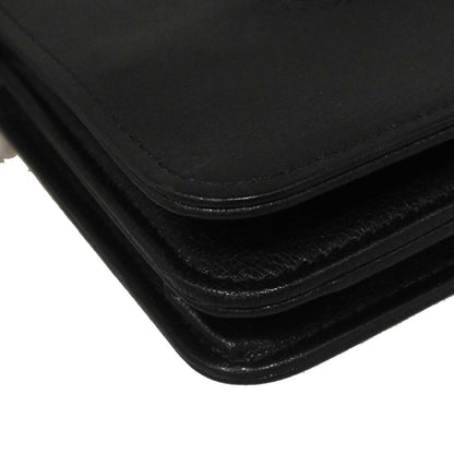 Chanel 2017 Black Lambskin WOC Wallet on Chain Bag