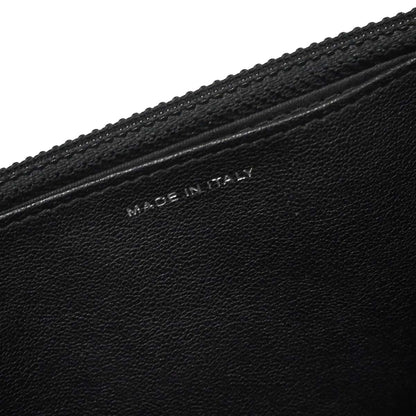 Chanel 2017 Black Lambskin WOC Wallet on Chain Bag