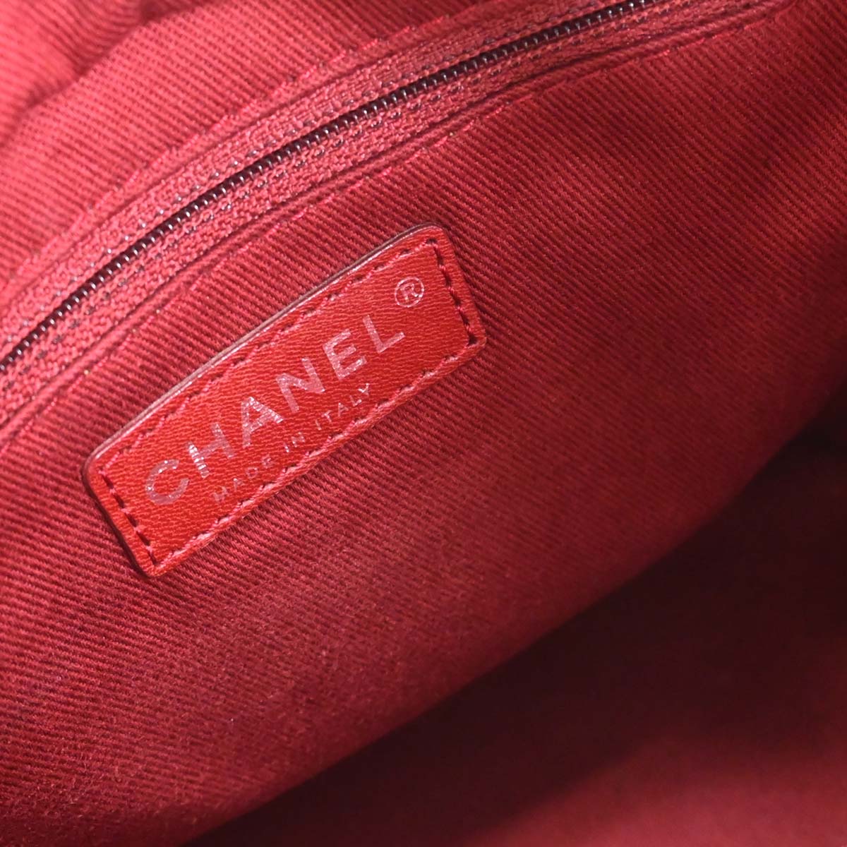 Chanel 2006-2008 Off-white Calfskin Cambon Ligne Tote Handbag