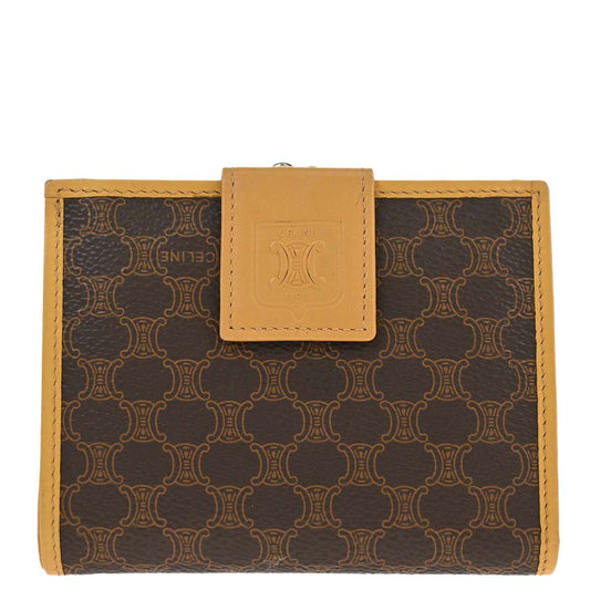 Celine Brown PVC Macadam Wallet
