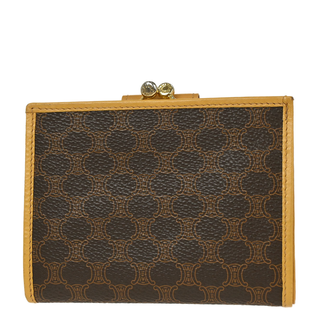 Celine Brown PVC Macadam Wallet
