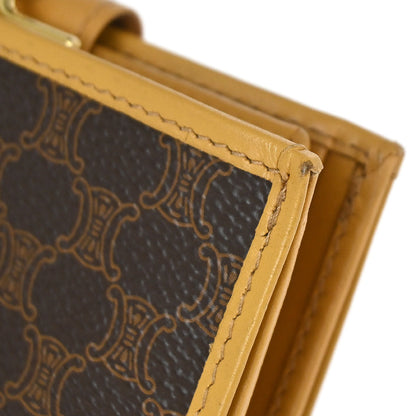 Celine Brown PVC Macadam Wallet
