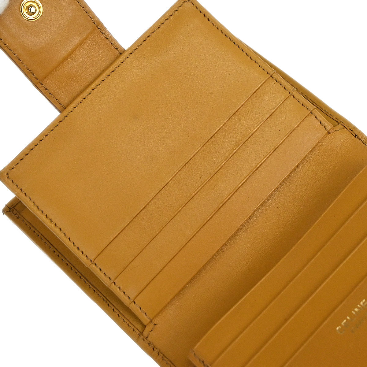 Celine Brown PVC Macadam Wallet