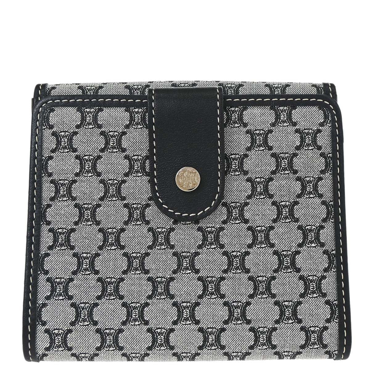 Celine * Gray Macadam Wallet