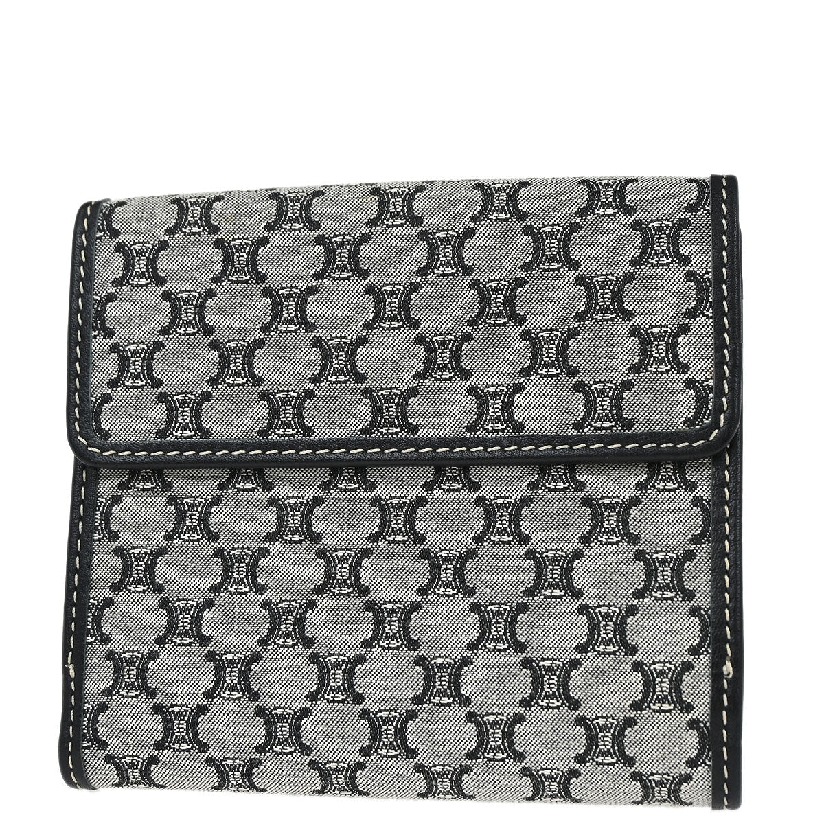 Celine * Gray Macadam Wallet