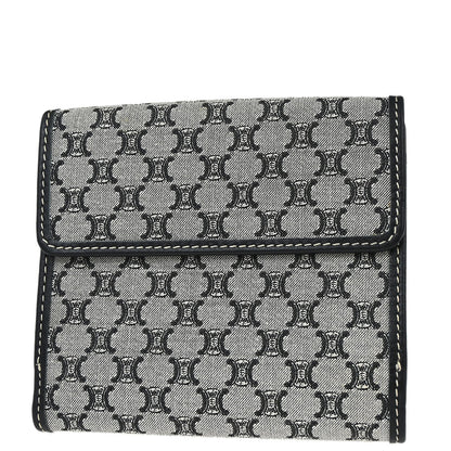 Celine * Gray Macadam Wallet