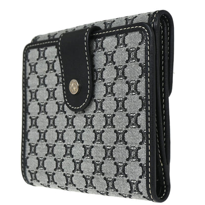 Celine * Gray Macadam Wallet
