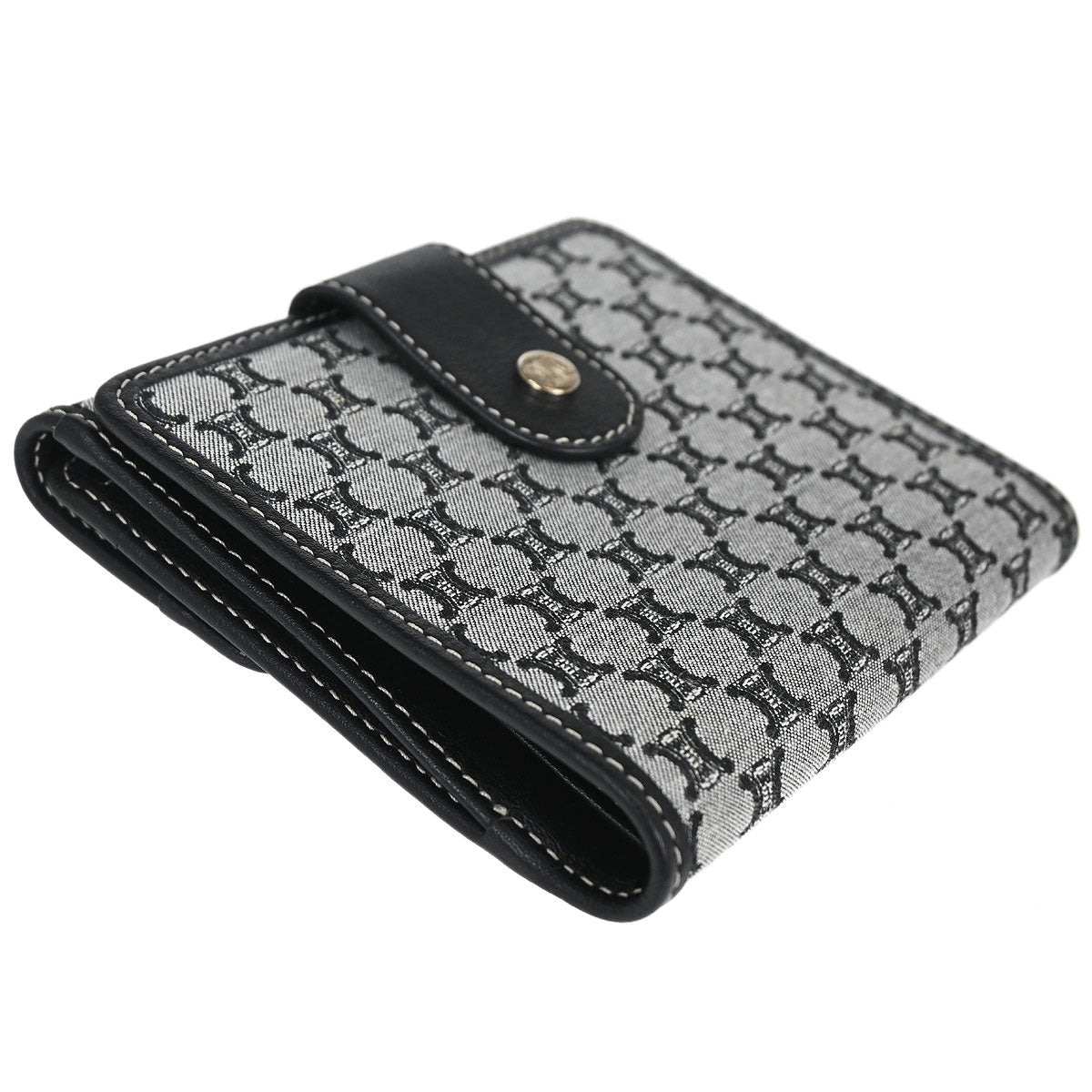 Celine * Gray Macadam Wallet