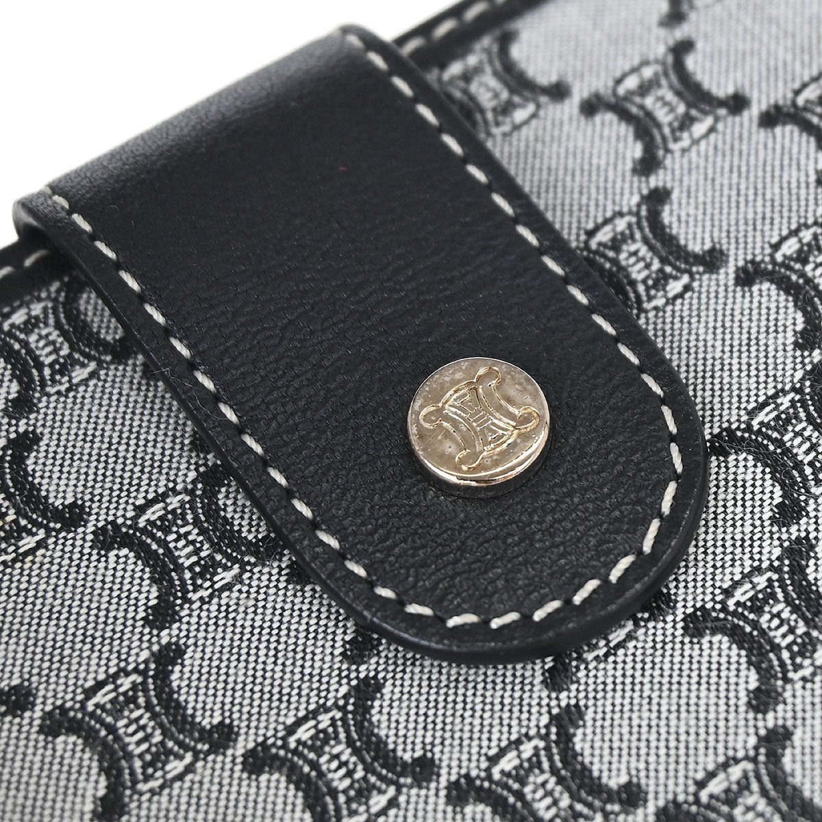 Celine * Gray Macadam Wallet