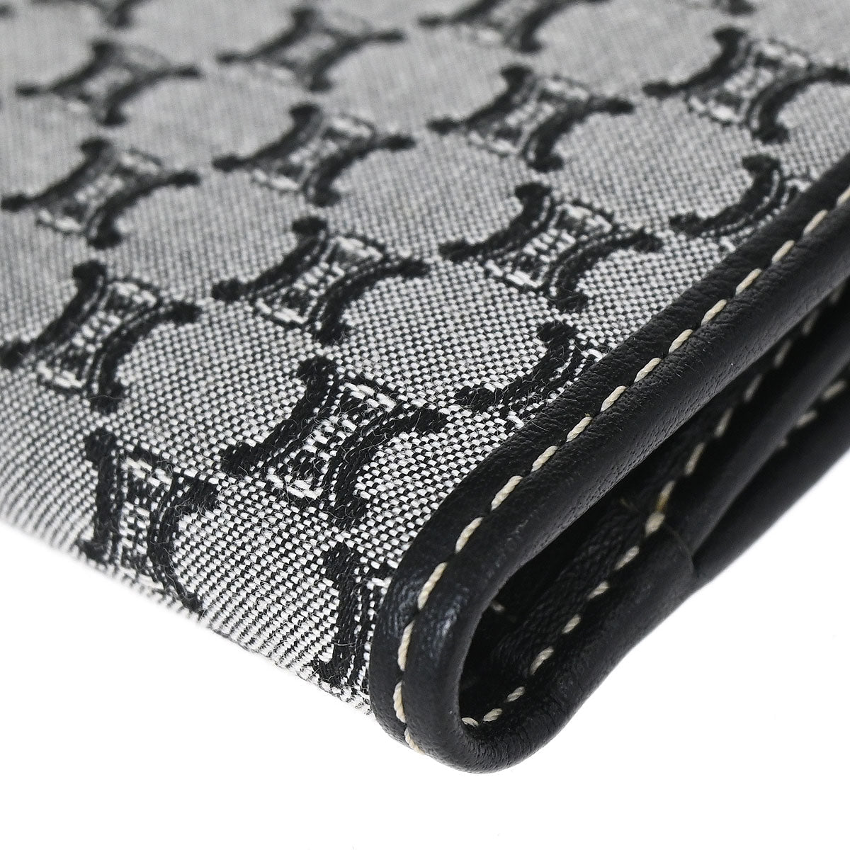 Celine * Gray Macadam Wallet