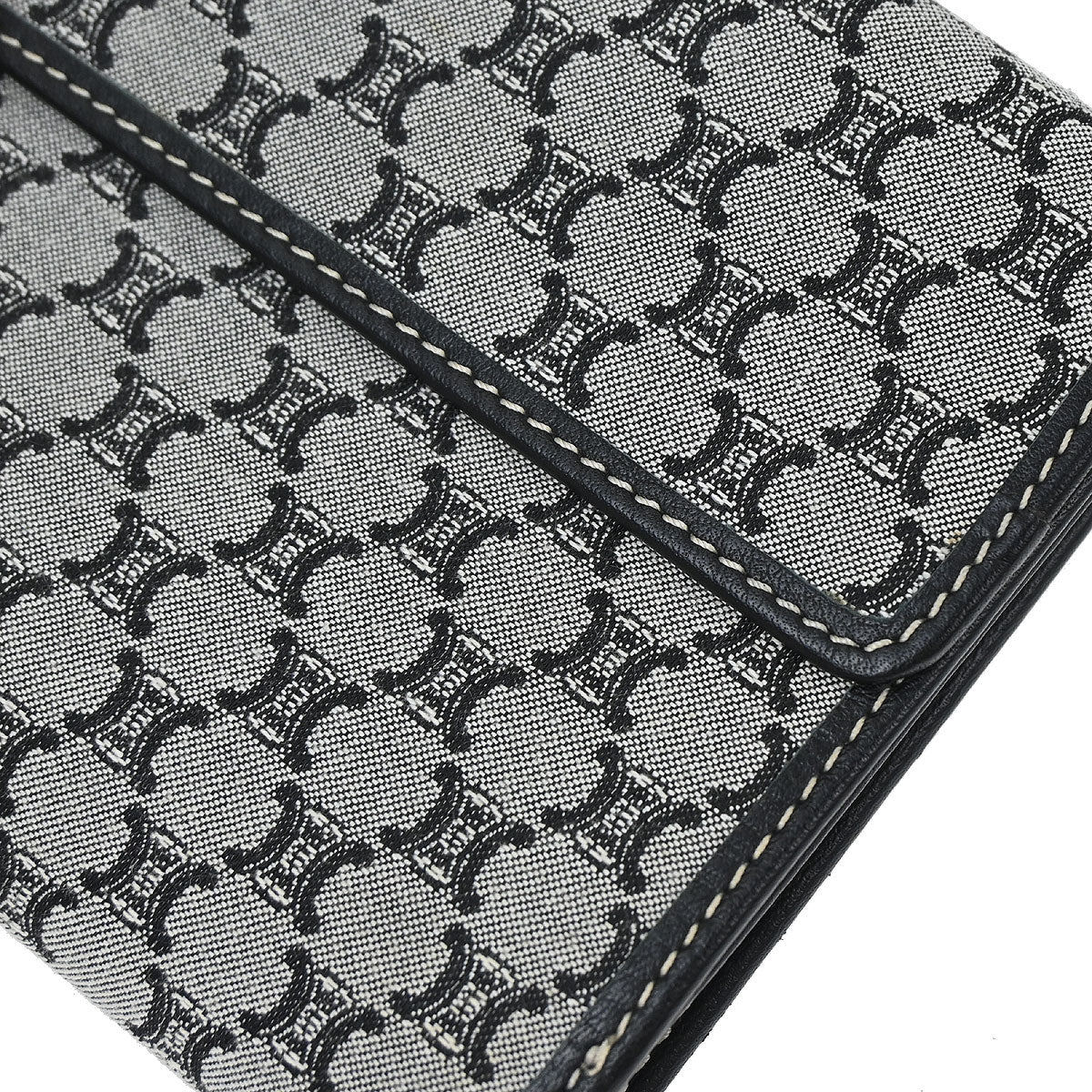 Celine * Gray Macadam Wallet