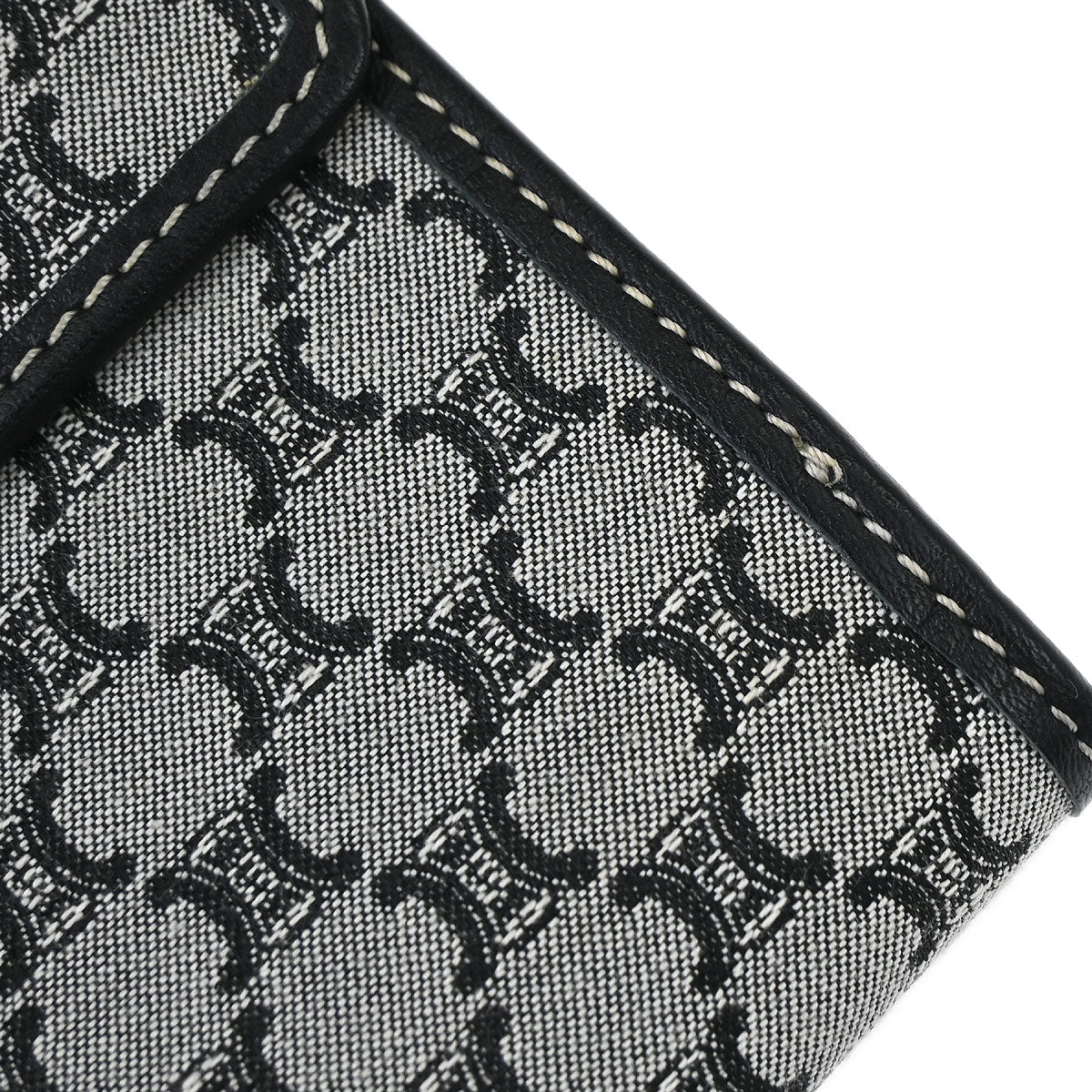 Celine * Gray Macadam Wallet