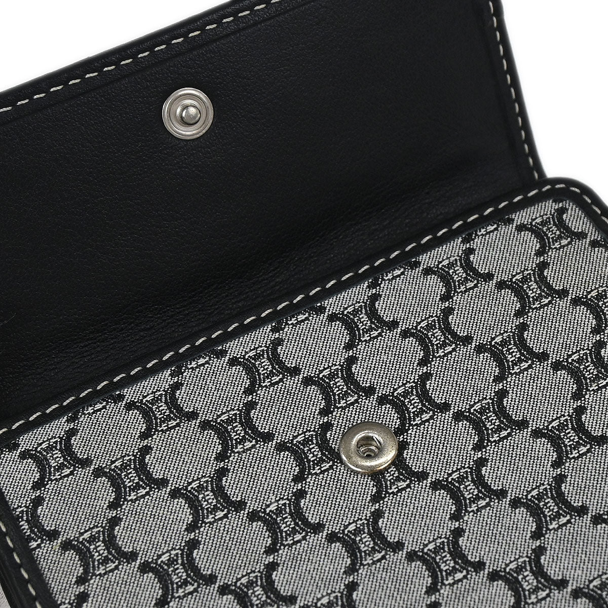 Celine * Gray Macadam Wallet