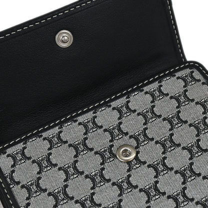 Celine * Gray Macadam Wallet
