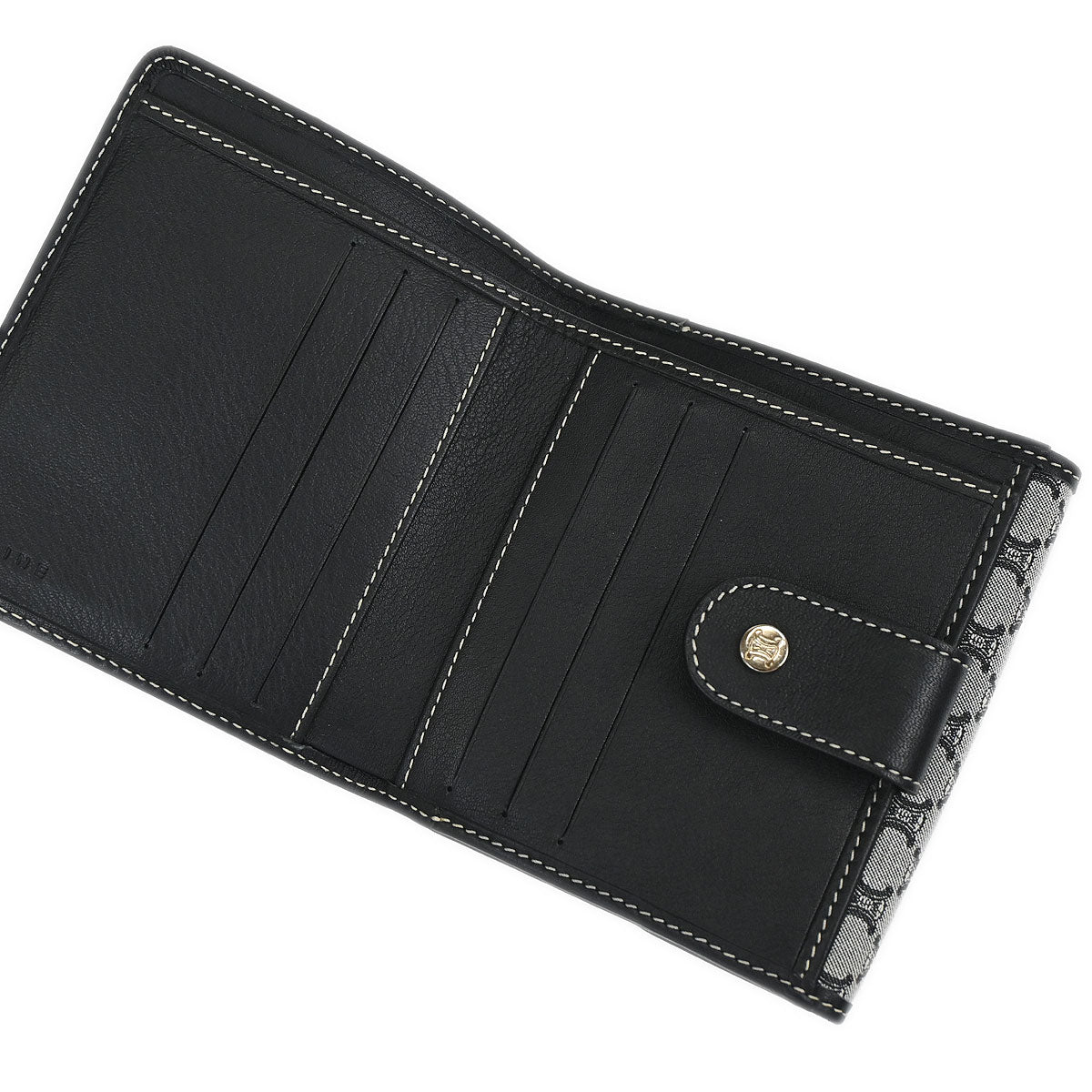 Celine * Gray Macadam Wallet