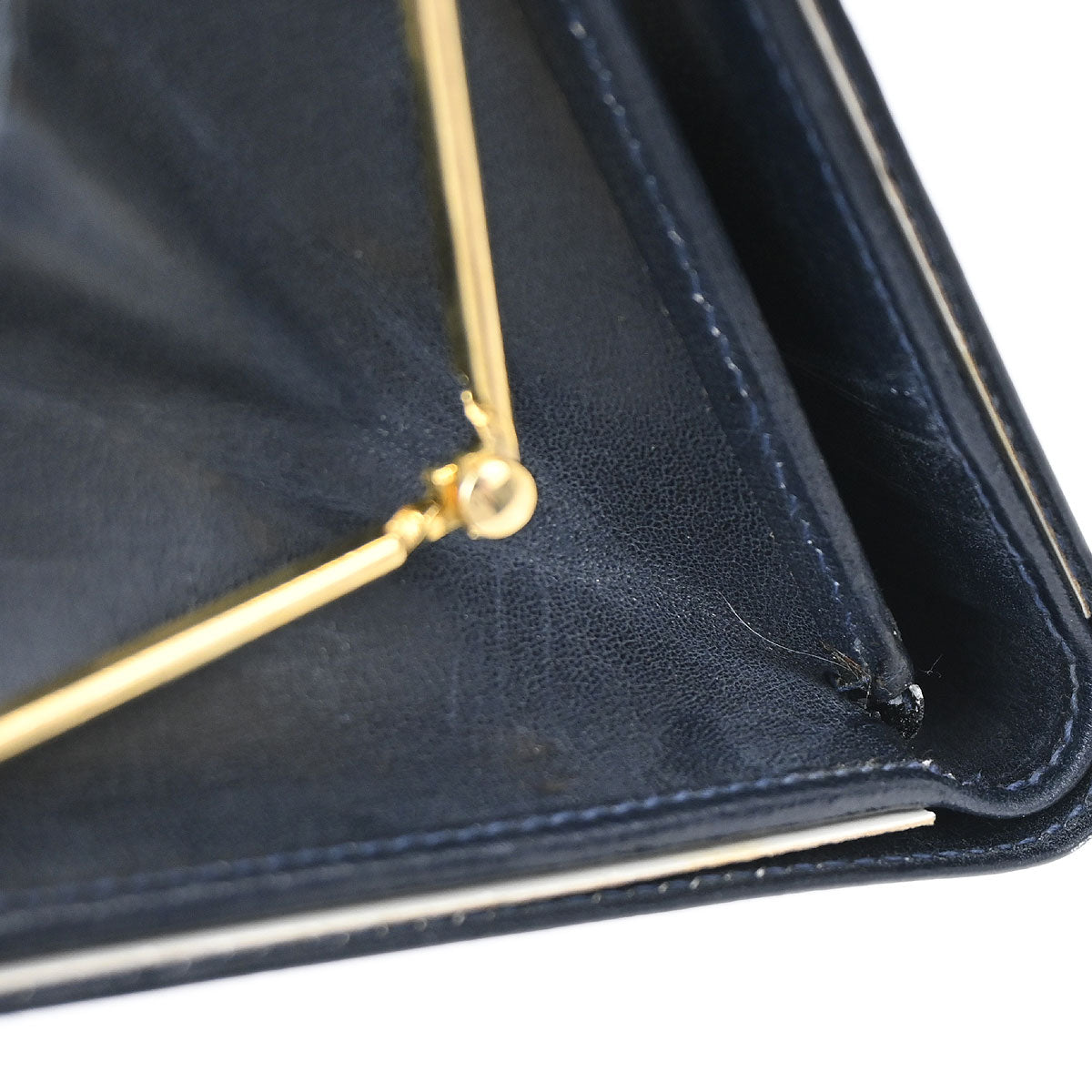 Gucci Navy GG Bifold Wallet