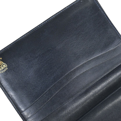 Gucci Navy GG Bifold Wallet