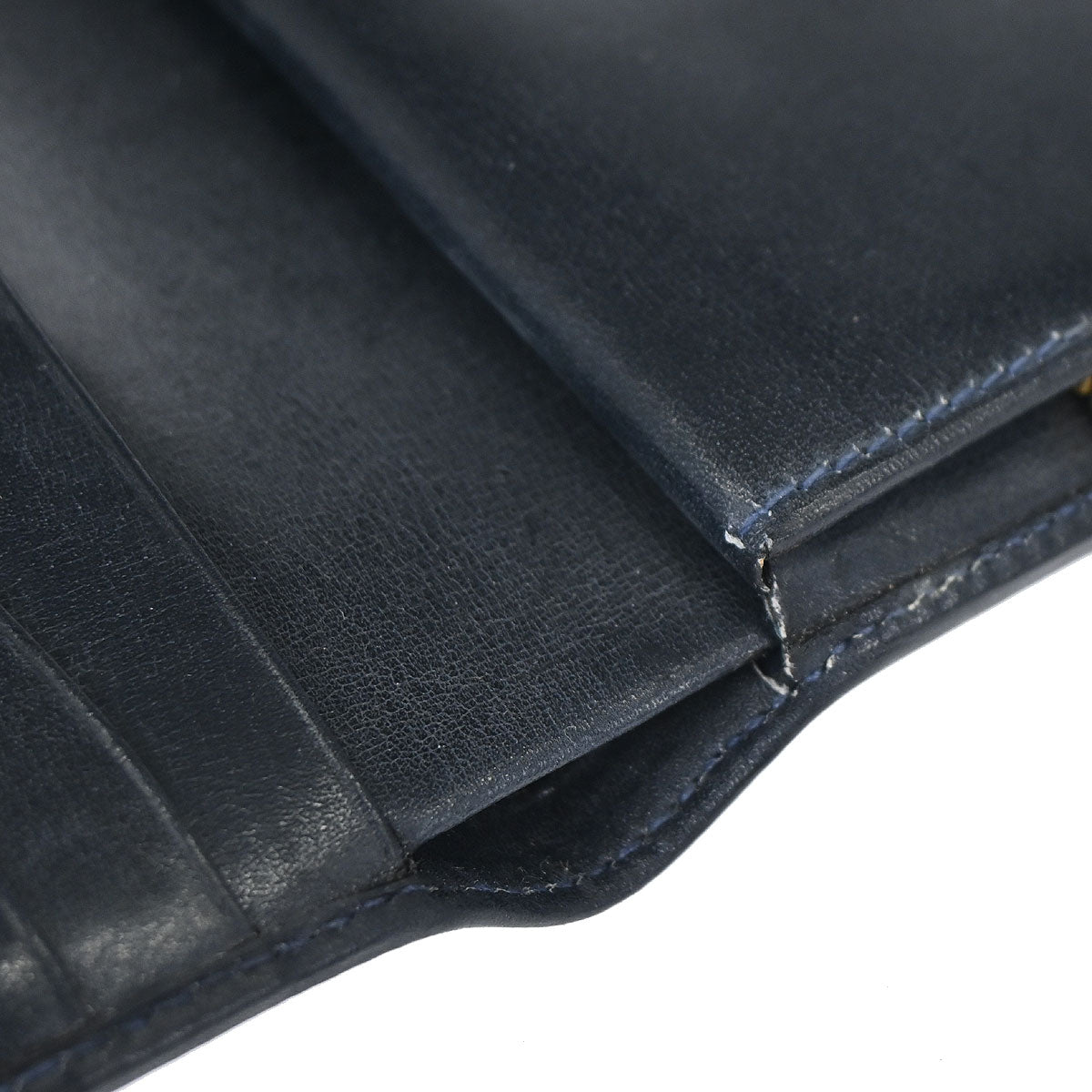 Gucci Navy GG Bifold Wallet