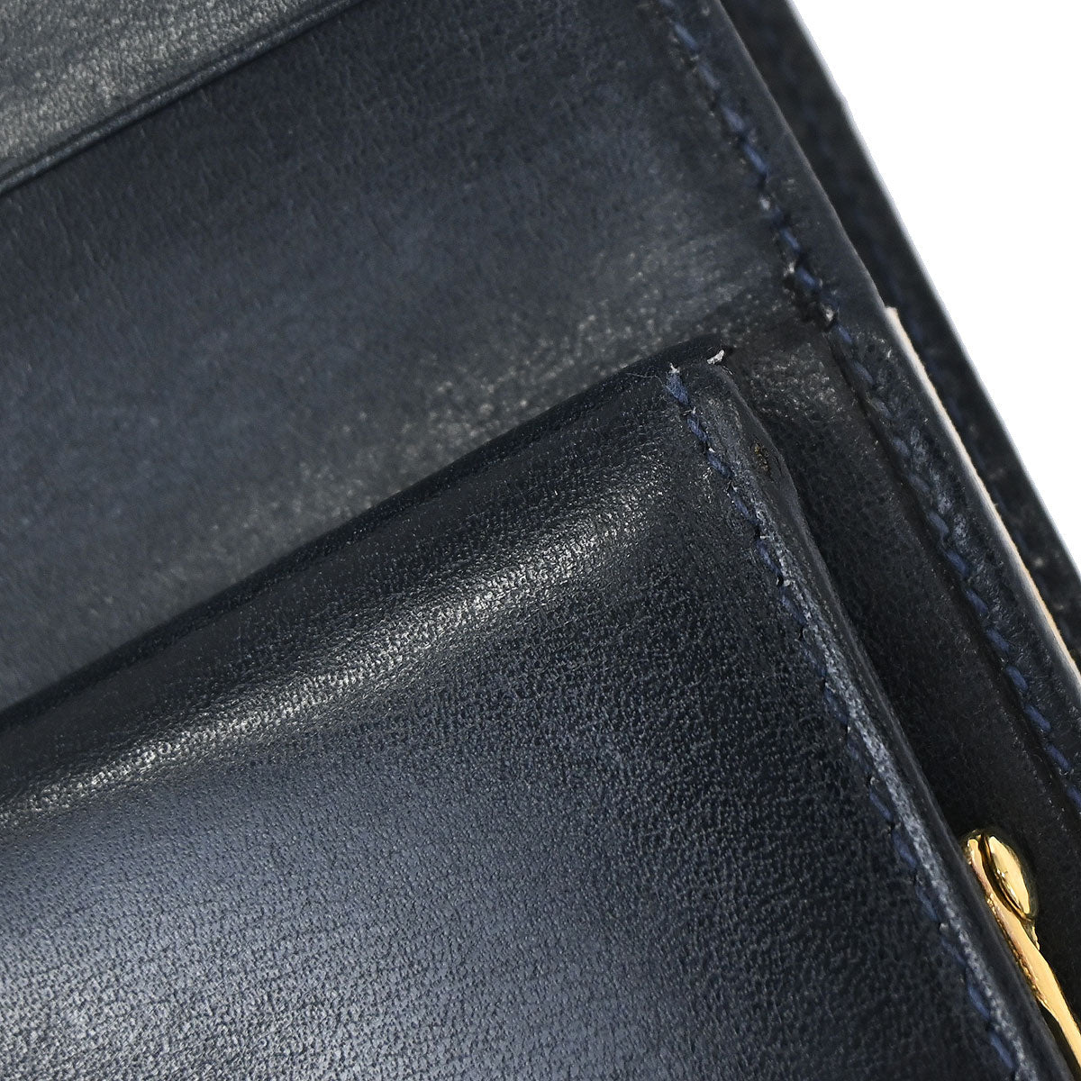Gucci Navy GG Bifold Wallet