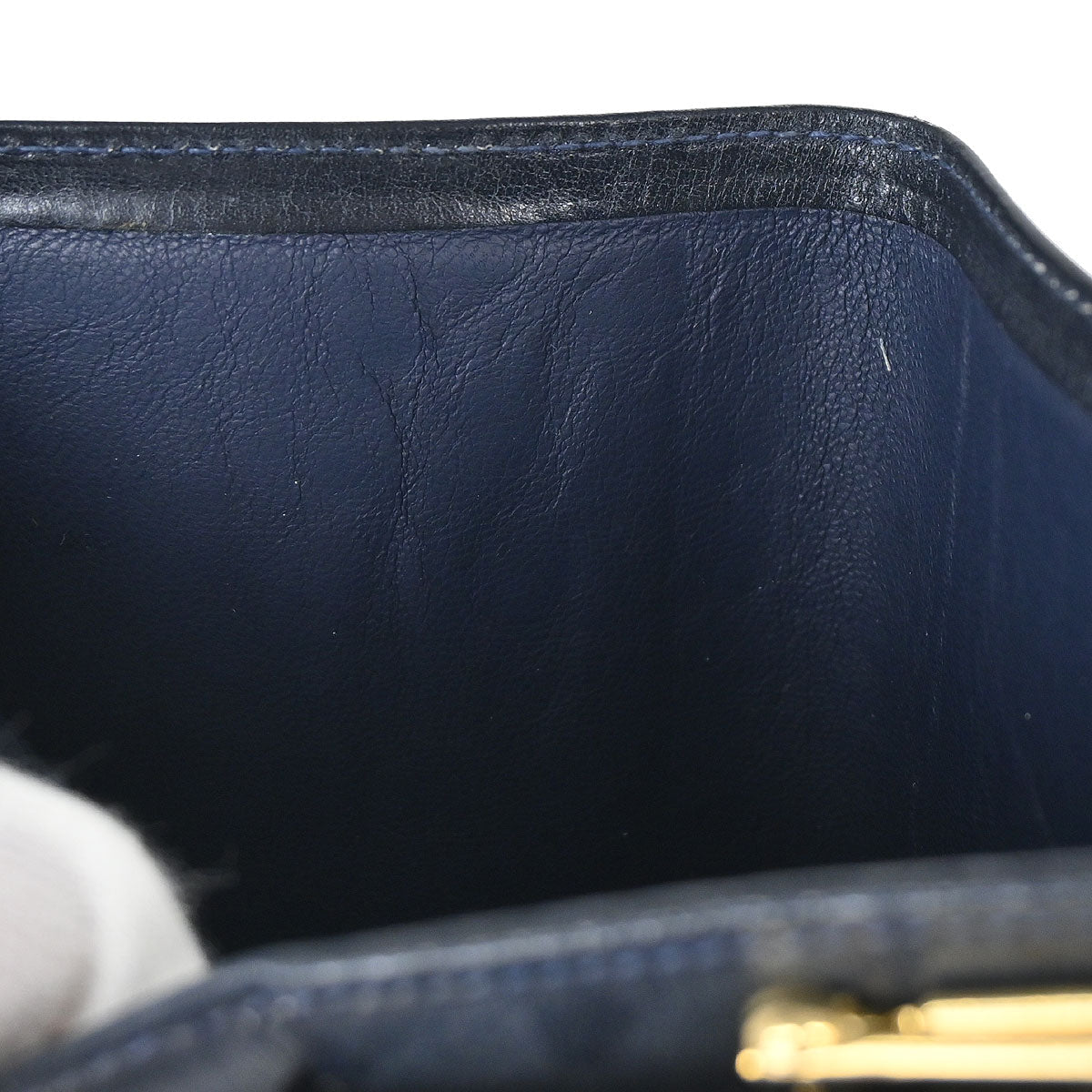 Gucci Navy GG Bifold Wallet