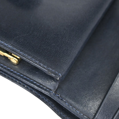 Gucci Navy GG Bifold Wallet