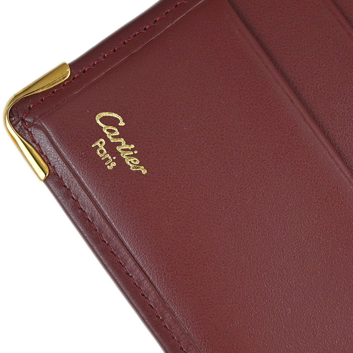 Cartier Bordeaux Must de Cartier Bifold Wallet
