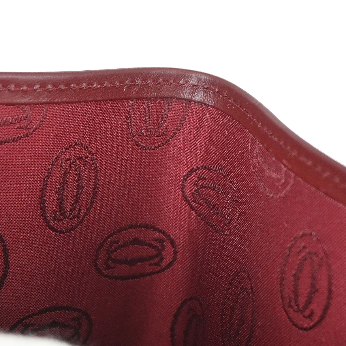 Cartier Bordeaux Must de Cartier Bifold Wallet