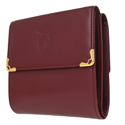 Cartier Bordeaux Must de Cartier Wallet