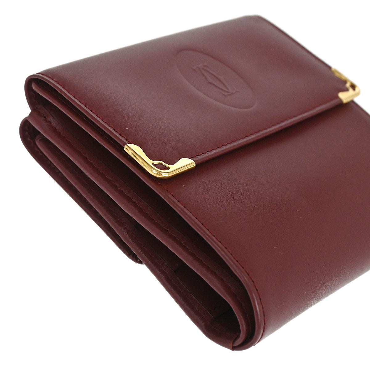 Cartier Bordeaux Must de Cartier Wallet
