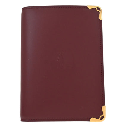 Cartier Must de Cartier Bordeaux Leather Cardholder